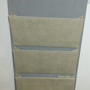 Over The Door Fabric Organizer: Set Of 2 : 4 Pockets Each